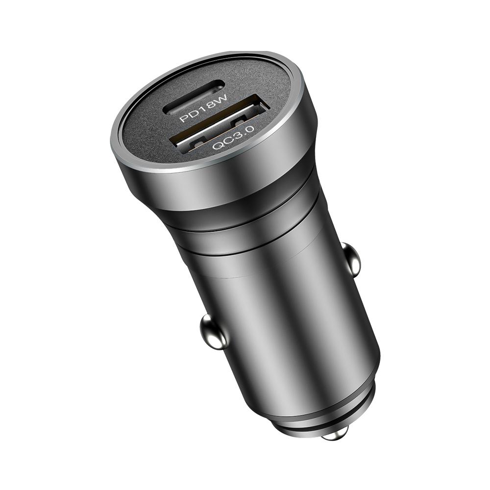 Factory Hot Selling Dual-USB Quick Charge Car Charger 36W QC3.0 2