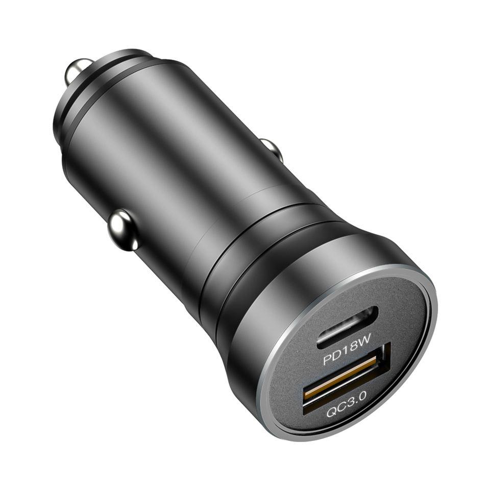 Factory Hot Selling Dual-USB Quick Charge Car Charger 36W QC3.0 5