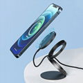 QC3.0 Foldable Fast Wireless Charger 15W Wireless Charging Stand 7