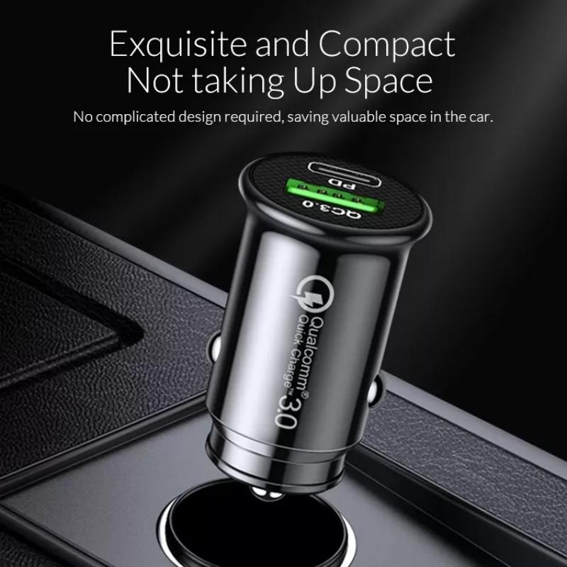 Dual Usb Car Charger Adapter 2 Usb Port Led Display 3.1a Smart Car