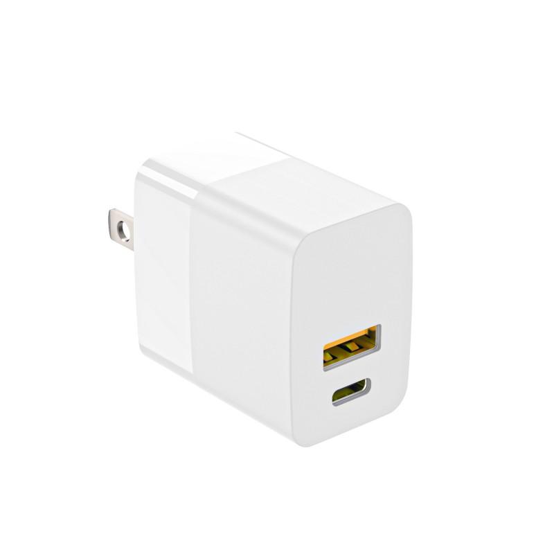 30W PD Dual USB C Charger Fast Charger Block Wall Charger Power Adapter