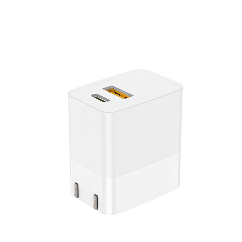 30W PD Dual USB C Charger Fast Charger Block Wall Charger Power Adapter 2