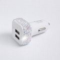 Bling USB Car Charger