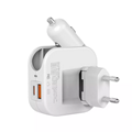 2-in-1 Dual USB Port Car Charger