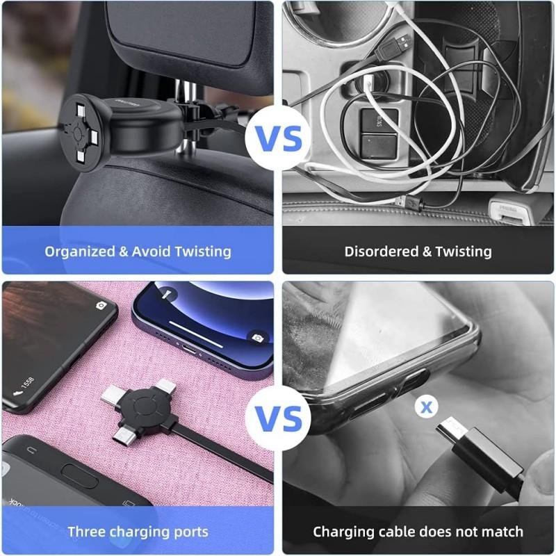 Multi Cord Connector for All Phones