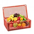 锦州市塑料水果框子葡萄收纳框采摘篮子水果运输框