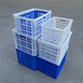 營口市塑料運輸框子水果食品物流運輸籃多孔運輸籃