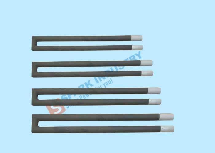1550 ℃ Electric Silicon Carbide Heating Element Rod For Industrial Electric Furn