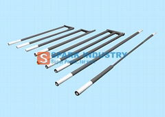 High Temperature 1450 ℃ Silicon Carbide Heating Rod High Temperature Electric Fu