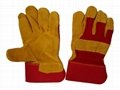 cow leather working glove full palm
