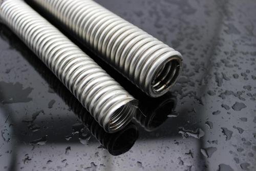 不鏽鋼金屬軟管加厚耐磨煤粉伸縮耐壓法蘭連接內襯快裝螺紋波紋管 3