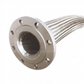 不锈钢法兰波纹管金属软管蒸汽管高温高压金属波纹软管泵用软连接 2