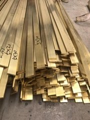 湖州供应黄铜排黄铜条环保铜条冲压铜条异形铜排装饰铜条