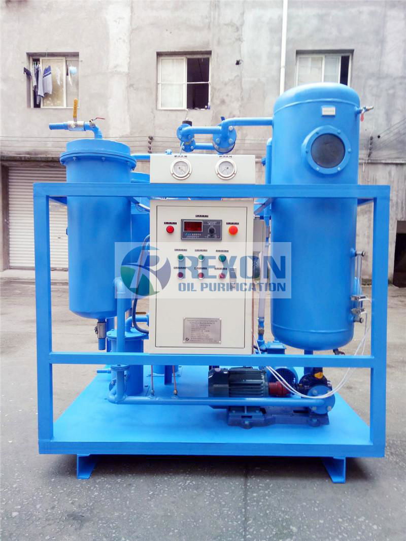 High Efficiency Vacuum Turbine Oil Purifier Machine with Fast Oil Dehydrating