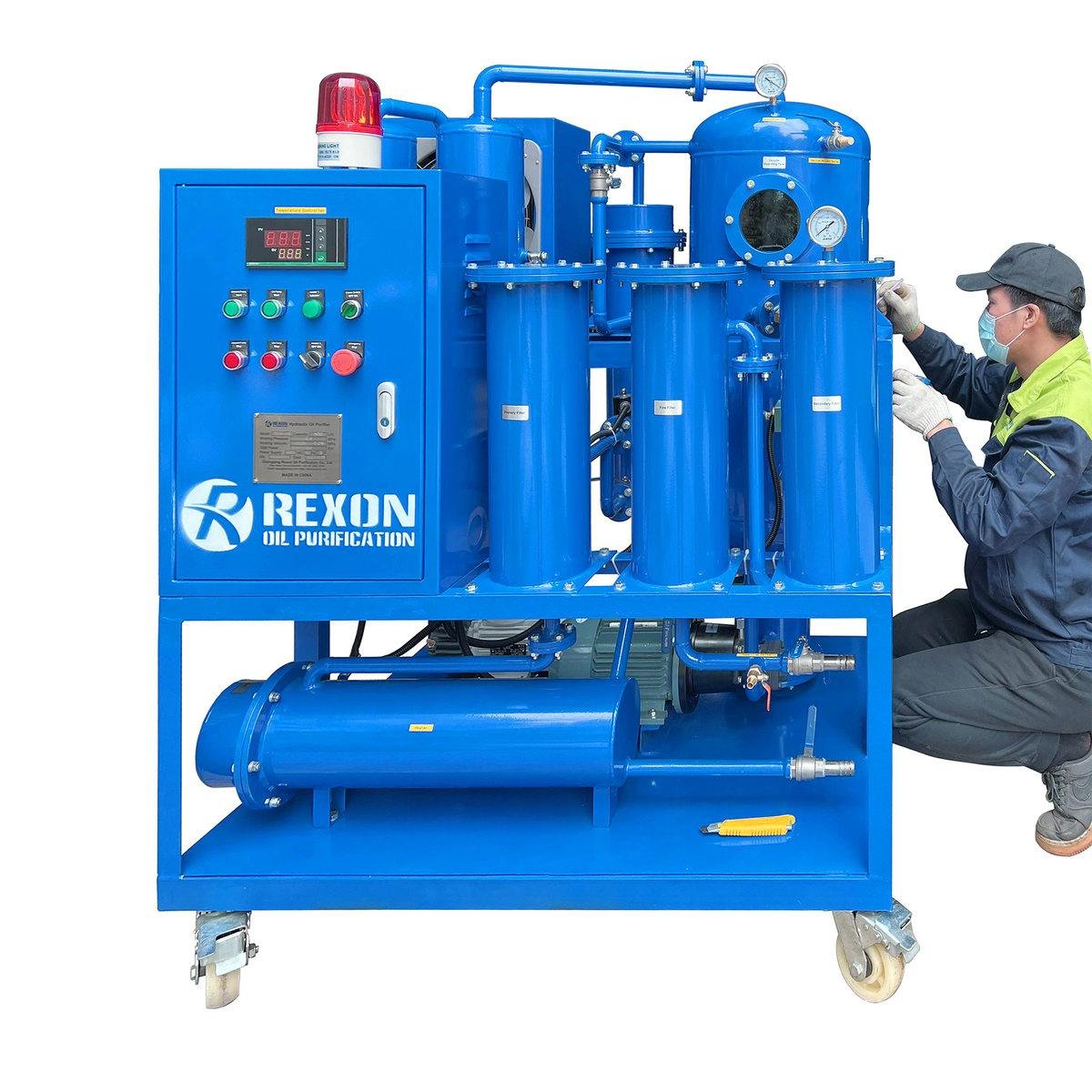 Vacuum Dehydration Turbine Oil Treatment Machine for Turbine Oil Renewable