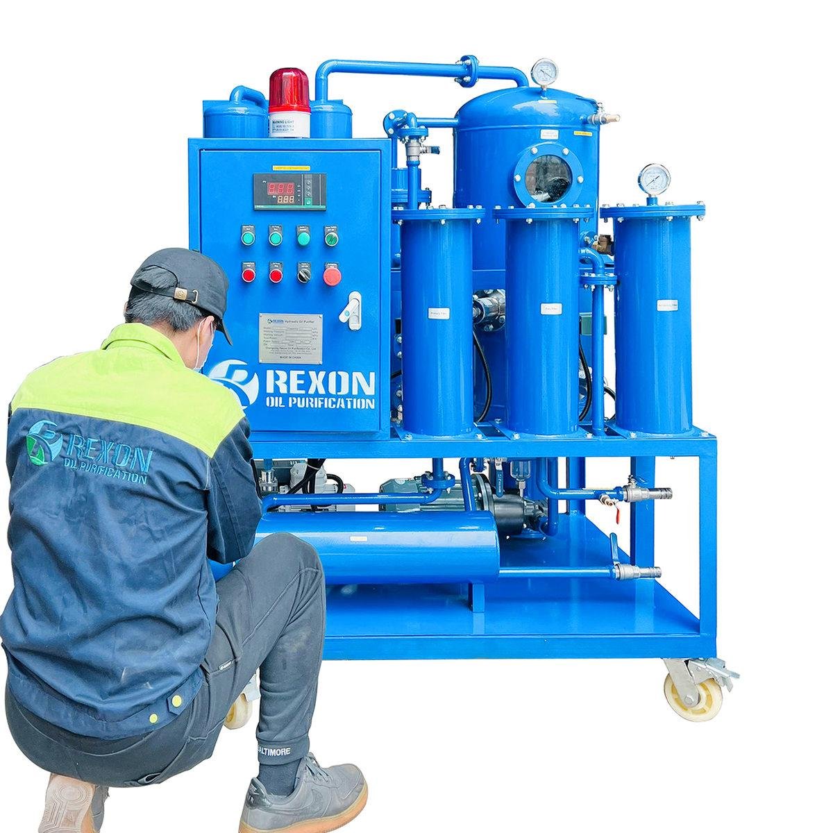 Vacuum Dehydration Turbine Oil Treatment Machine for Turbine Oil Renewable 3
