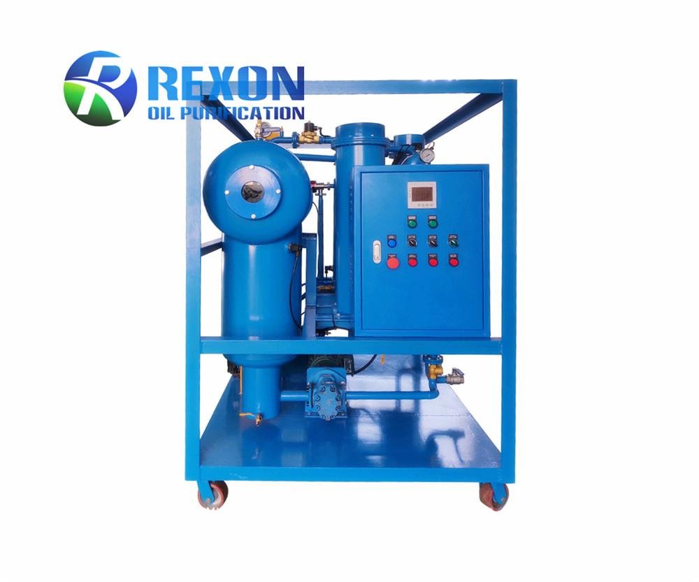 High Efficiency Vacuum Turbine Oil Purifier Machine with Fast Oil Dehydrating