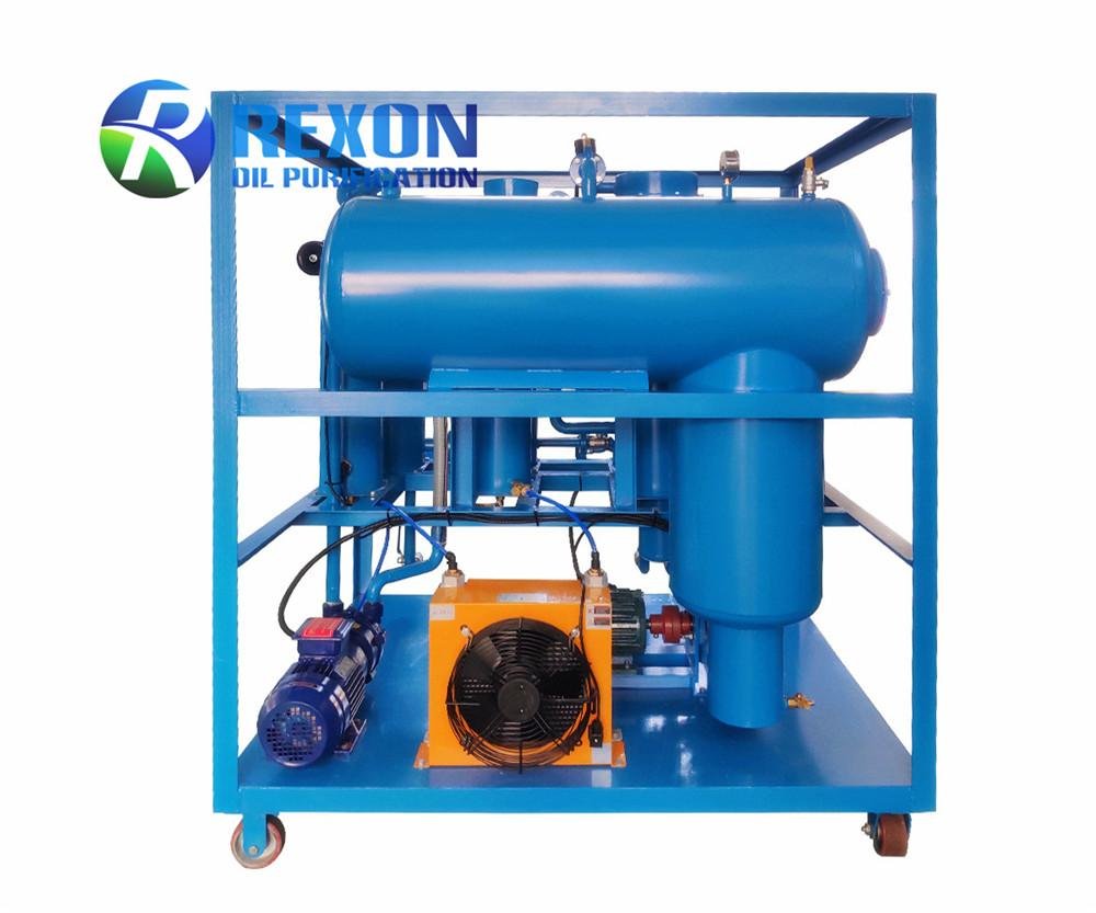 High Efficiency Vacuum Turbine Oil Purifier Machine with Fast Oil Dehydrating 2