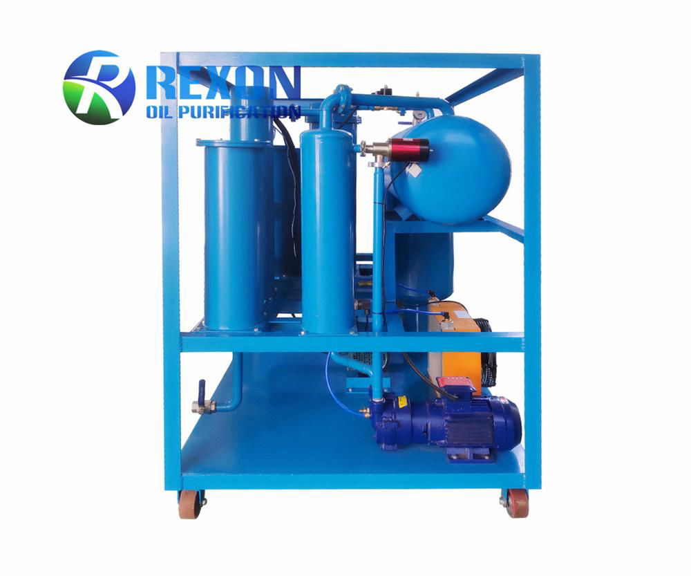 High Efficiency Vacuum Turbine Oil Purifier Machine with Fast Oil Dehydrating 4