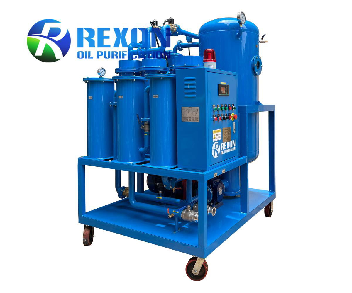 High Efficiency Vacuum Turbine Oil Purifier Machine with Fast Oil Dehydrating 2