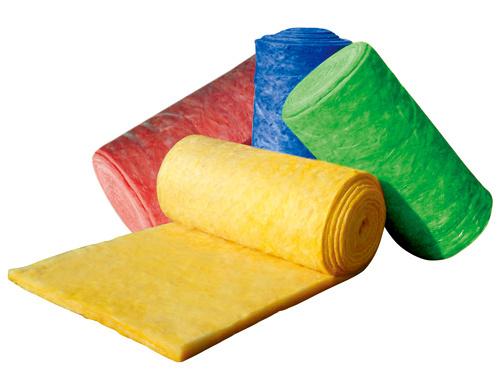 Glass wool insulation blanket for construction