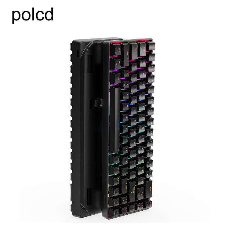 polcd Custom Hotswap Small Wireless Mini Wired 60% Computer Game Mechanical Keyb