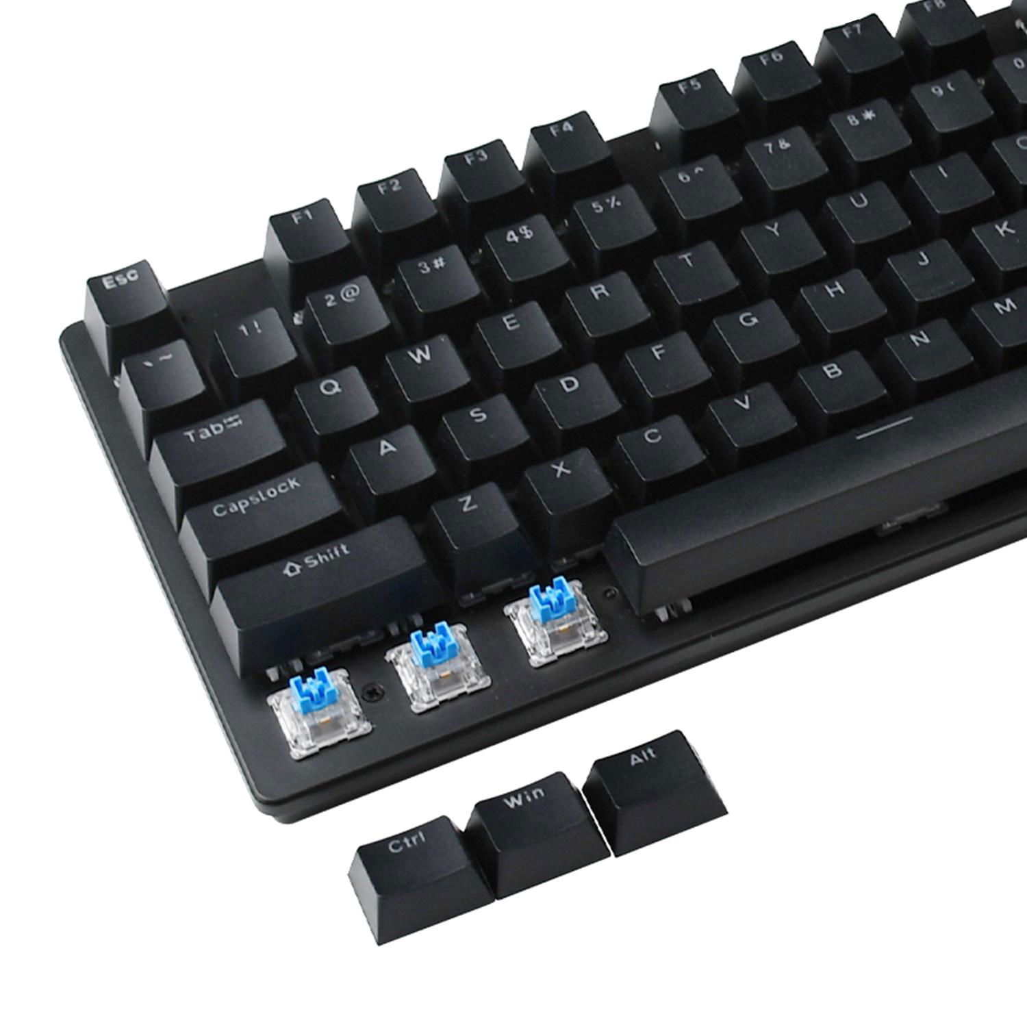Custom Professional Mechanical Switch RGB Colorful Back Light Gaming Keyboard 4