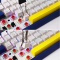 POLCD DIY Hot Swappable RGB Mini BT Wireless Computer Gaming Mechanical Keyboard 5