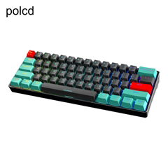 60% BT 2 Mode Gamer Wireless RGB Backlit DIY Hotswap Mechanical Gaming Keyboard