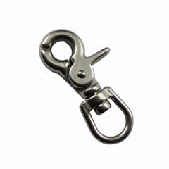 marine hardware 304/316 stainless steel trigger swivel snap hook