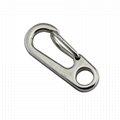 marine hardware 304/316 stainless steel quick key snap hook