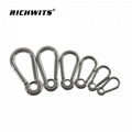hardware 304/316 stainless steel carabiner hook with eyelet 1