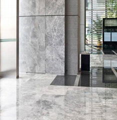 Factory hot sale hotel villa natural marble slabs tiles