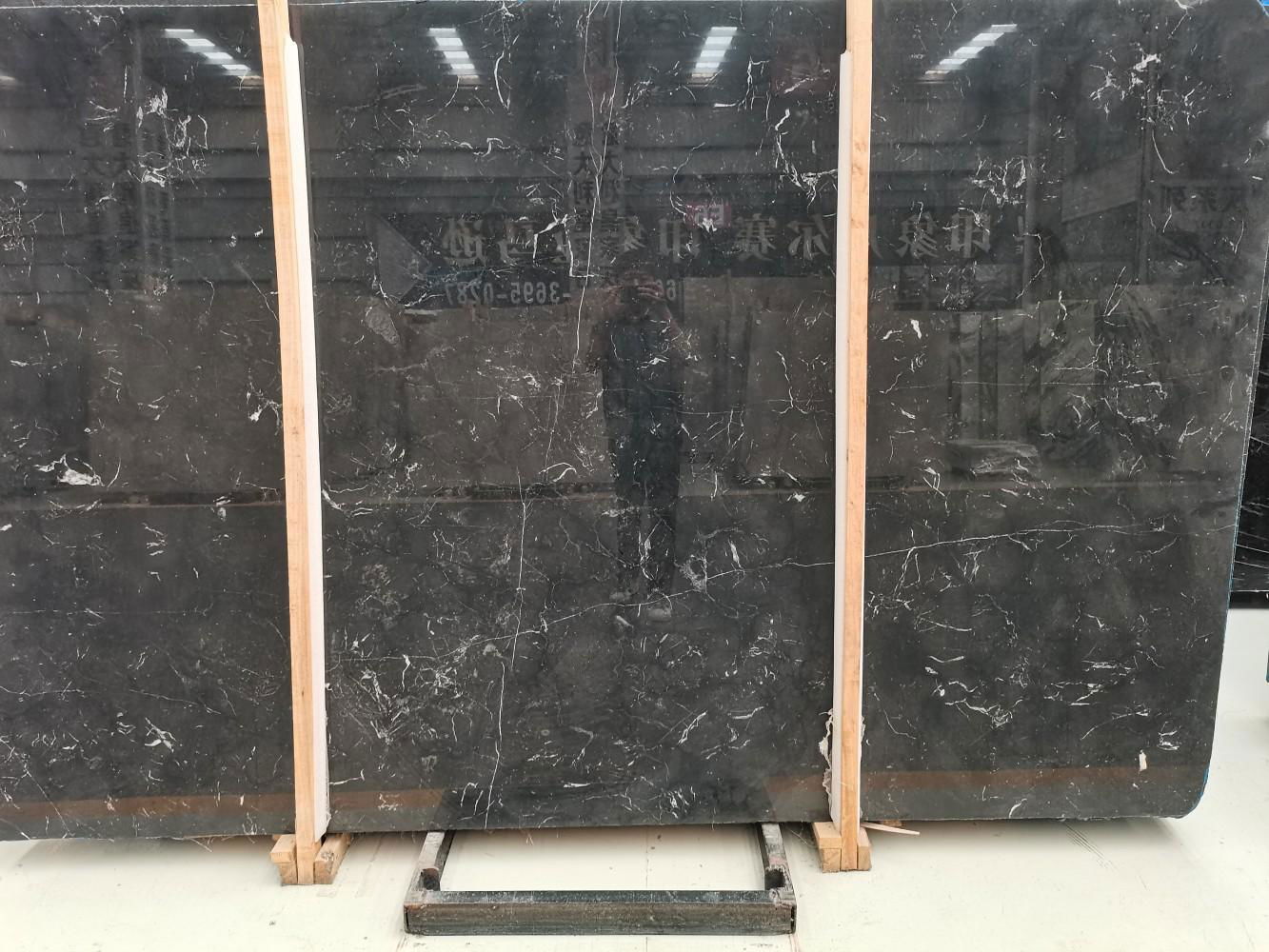 Factory direct black marble stone tiles wall stone for home office hotel club 5
