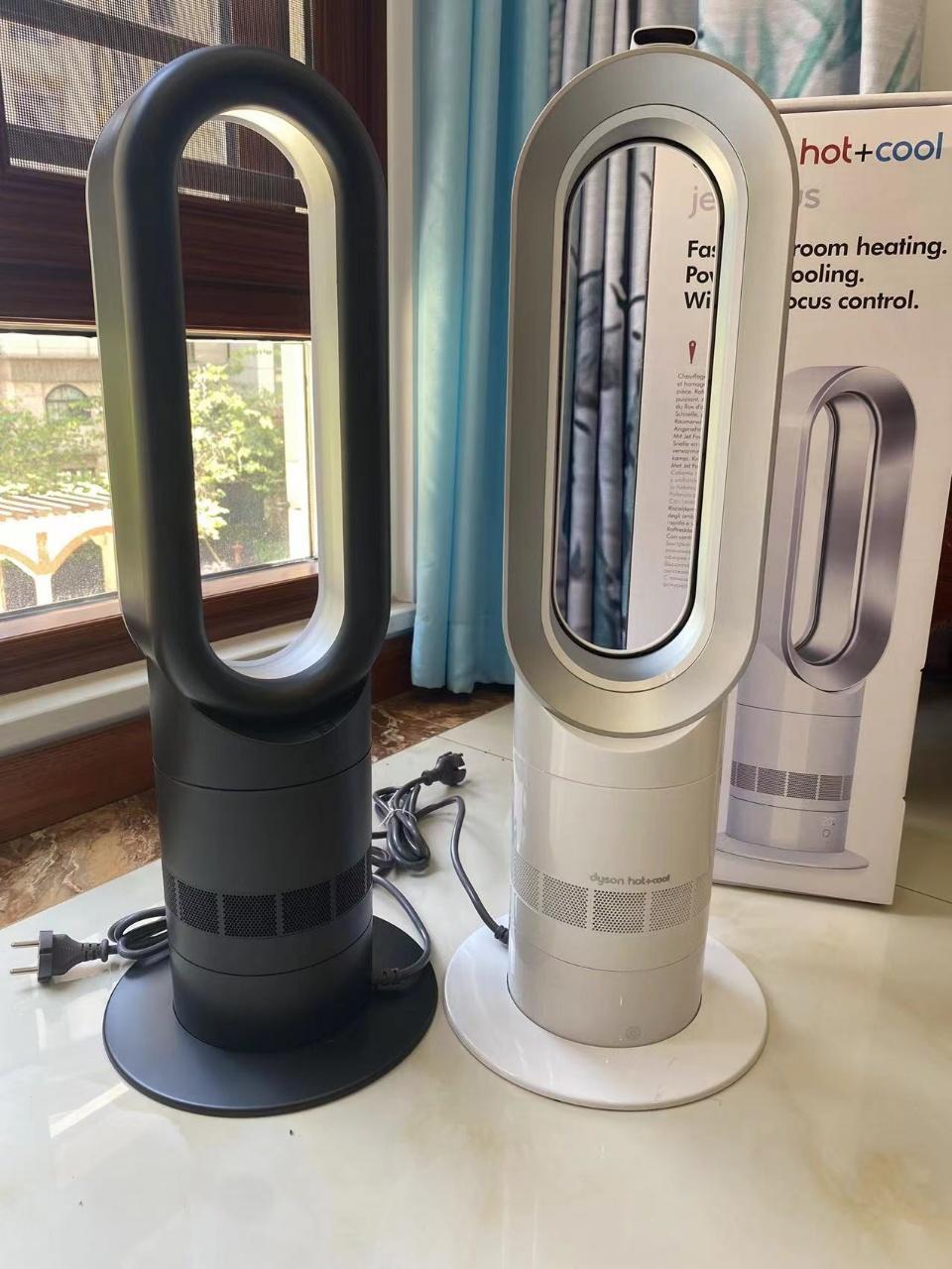 Style Dyson AM09 Hot+Cool Jet Focus Fan Heater - Iron/Blue Style Dyson AM09 Hot+Cool Jet Focus Fan Heater - Iron/Blue