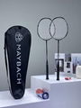 KEY Style Maybach Badminton 2-Racquet Kit With Bag Black Brand New Product 1