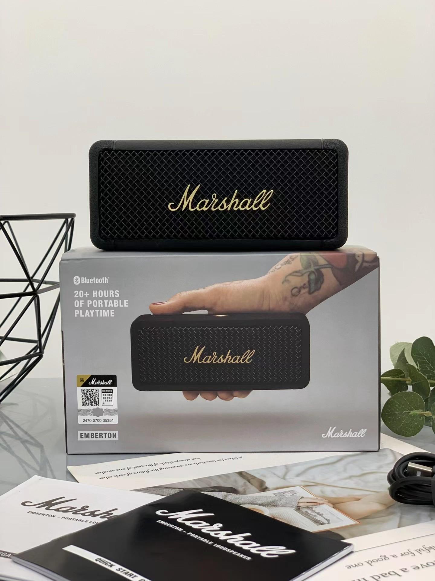 WPKEY Style Marshall Emberton  Bluetooth Speaker, Wireless, IPX7 Waterproof 5