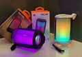 PLUSE 5 mini bluetooths Wireless Speaker with LED light and super bass model 6