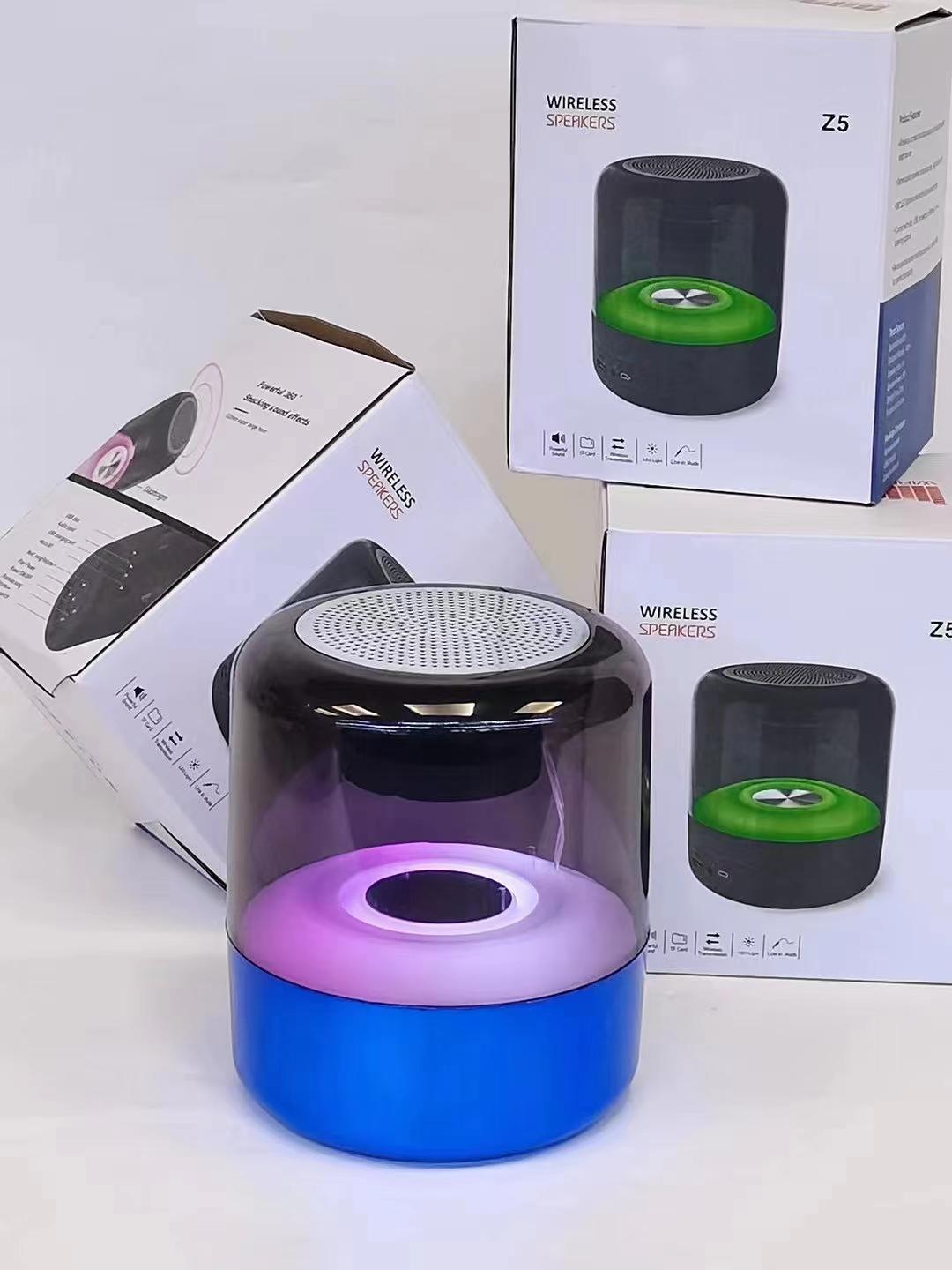 Z5 Custom Colorful metal Mini speaker wireless outdoor mini bluetooth Speaker 2