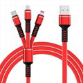 Yunshe 3 in 1 Multi Function USB Charging Data Cable 1