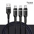 Longxuan 3 in 1 Multi Function USB Charging Data Cable 6