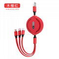 Xinzhongyuan Wholesale products multi function 3 in1 usb quick charging cable