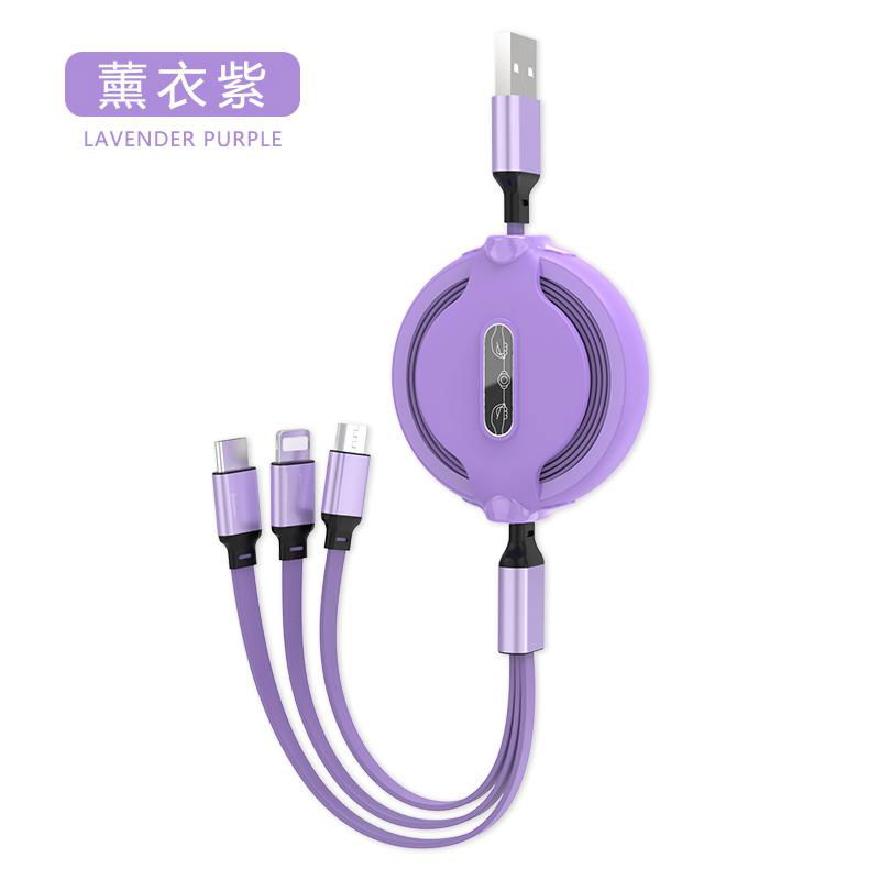 Xinzhongyuan Wholesale products multi function 3 in1 usb quick charging cable 3