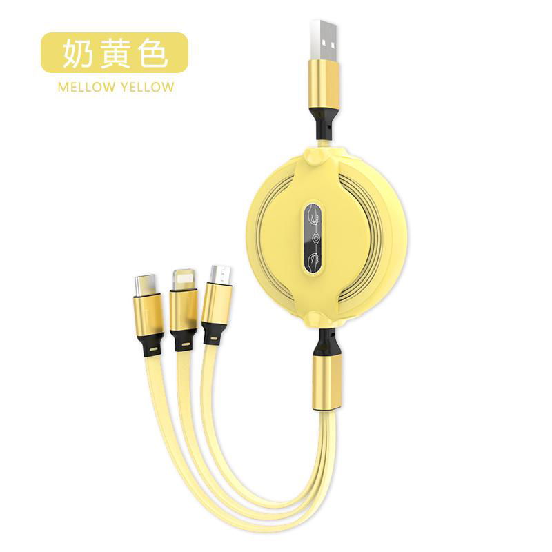 Xinzhongyuan Wholesale products multi function 3 in1 usb quick charging cable 4