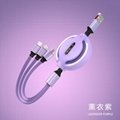 Xinzhongyuan Wholesale products multi function 3 in1 usb quick charging cable