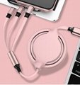 High quality 3 in 1 usb cable 3 in 1 USB Charging Cable Mobile Phone Charger