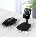 Desk Table Lamp Fast Charging Station Wireless Charger For iPhone iWatch airpods 10