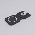 Folding Magnetic Wireless Charger Fold Fast Charging Stand Mobile Phone  7