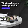 Wireless charger desktop vertical foldable wireless charging phone holder N32