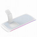 Tabletop Fast Charging Holder Wireless Charger for iPhone iWatch Airpods N33 14